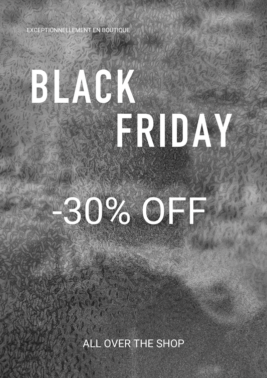 Préparez-vous pour le Black Friday chez RADAR : -30% sur toute la boutique !