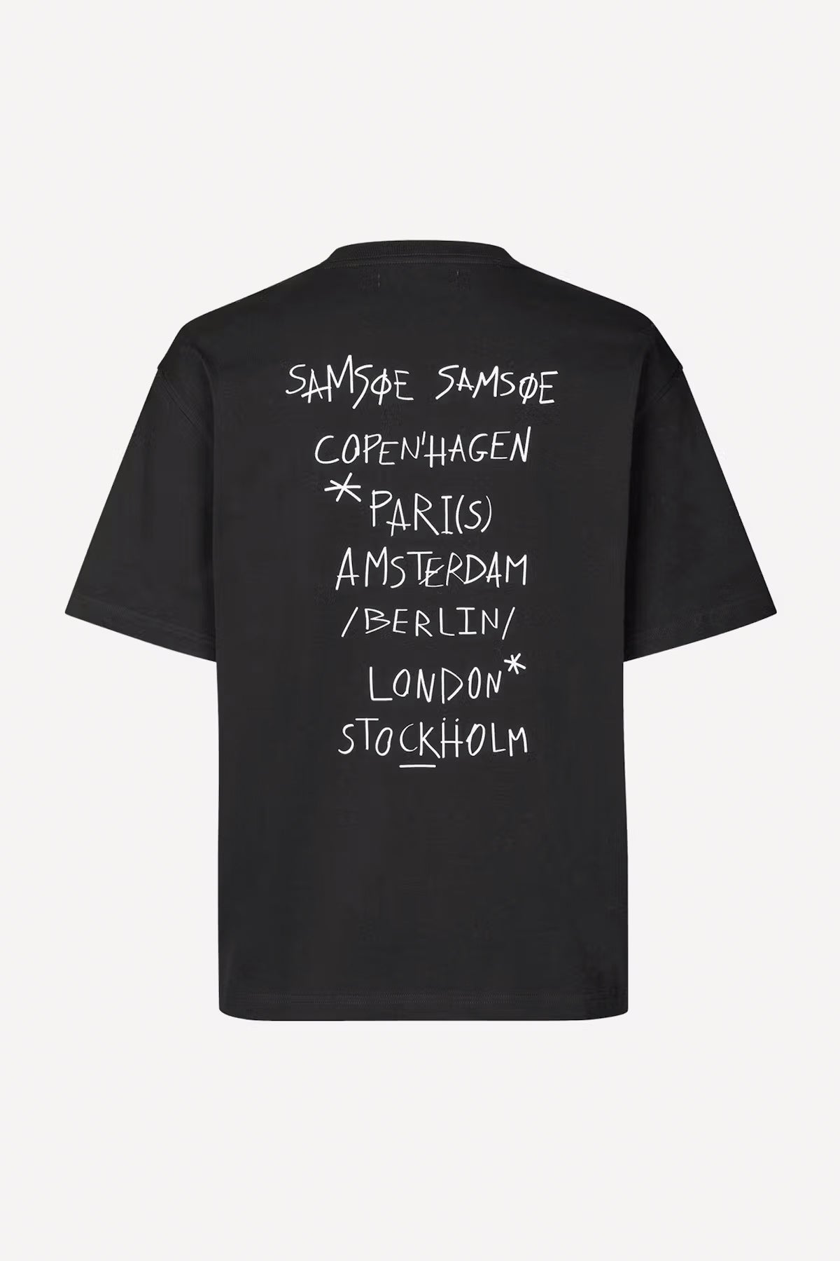 SACOPENHAGEN T-SHIRT BLACK