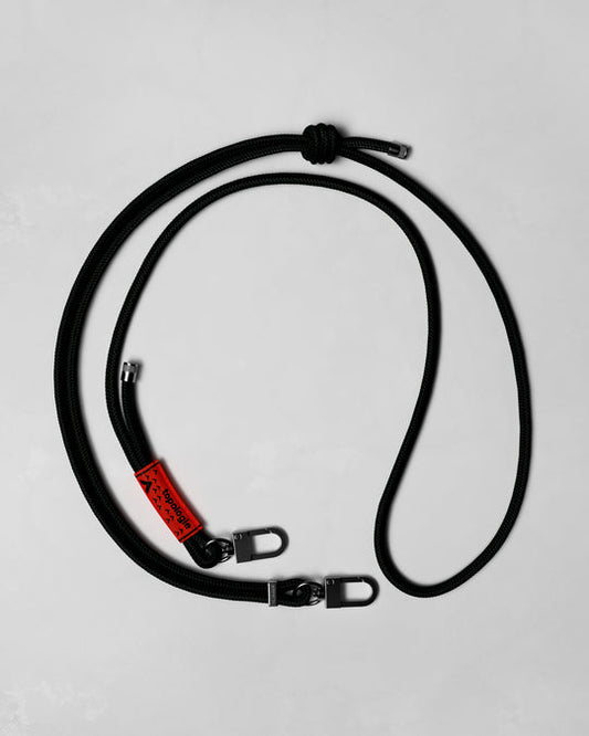 6.0mm ROPE STRAP / BLACK SOLID