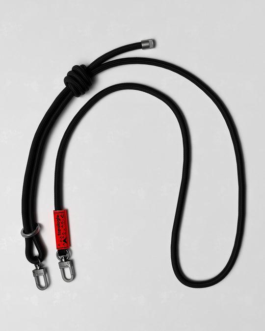 8.0mm ROPE STRAP / BLACK REFLECTIVE