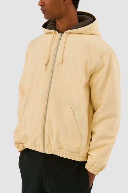 REVERSIBLE HODDED JACKET