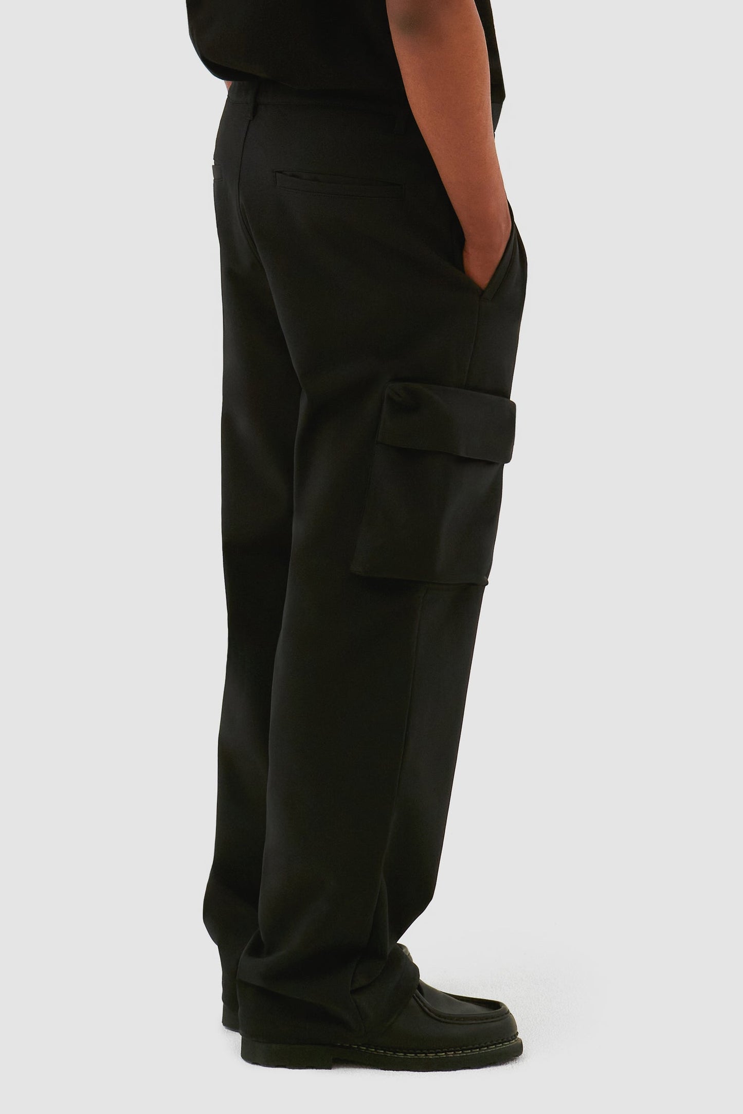 3D PANT POCKET BLACK