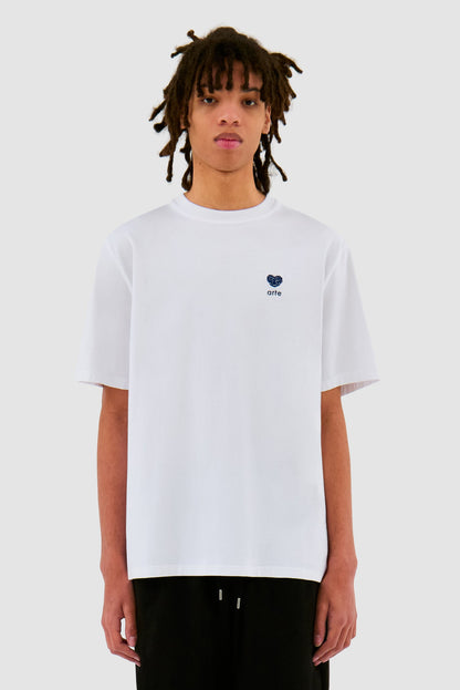 HEART LOGO T-SHIRT WHITE