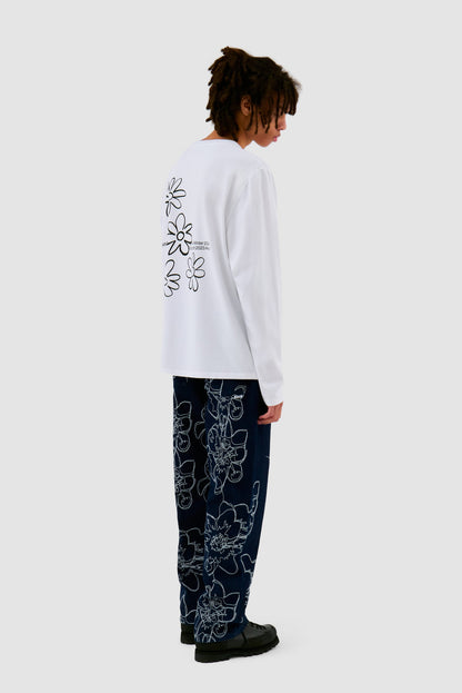 FLOWERS BACK LONGSLEEVE