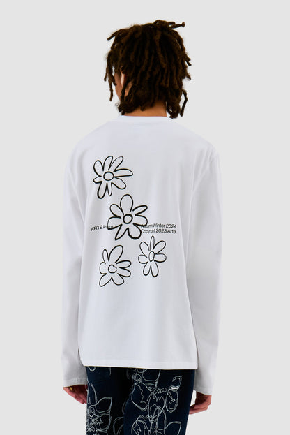 FLOWERS BACK LONGSLEEVE