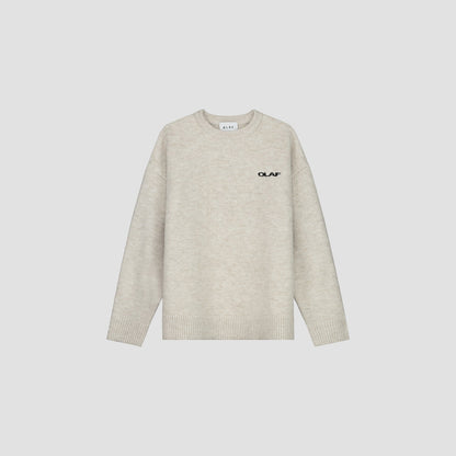 DRIFT KNITTED CREWNECK ECRU