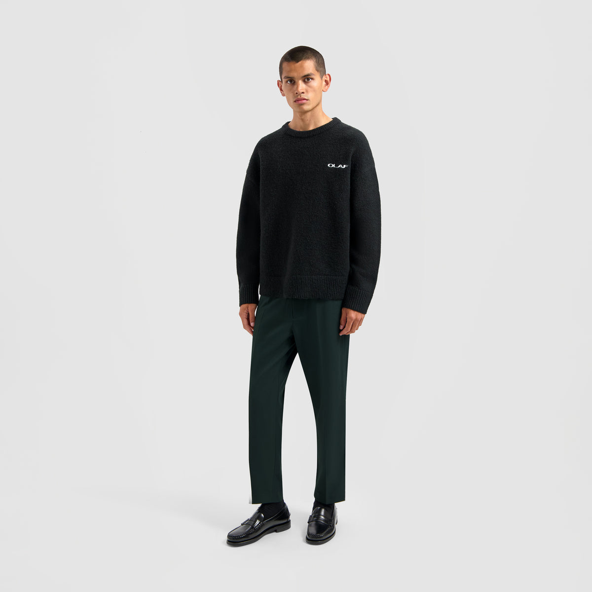 DRIFT KNITTED CREWNECK BLACK