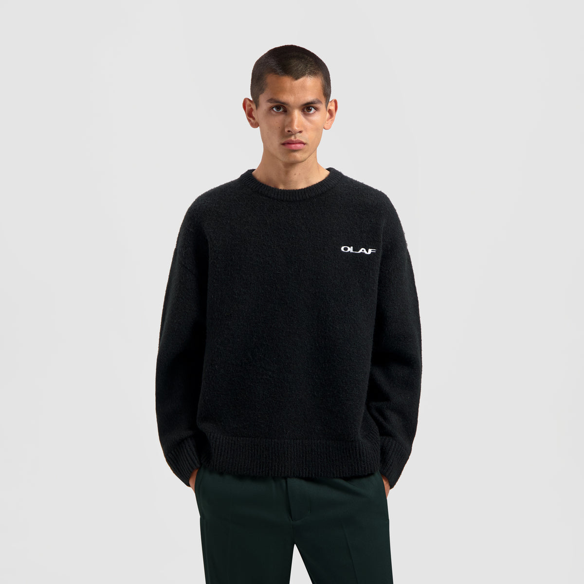 DRIFT KNITTED CREWNECK BLACK