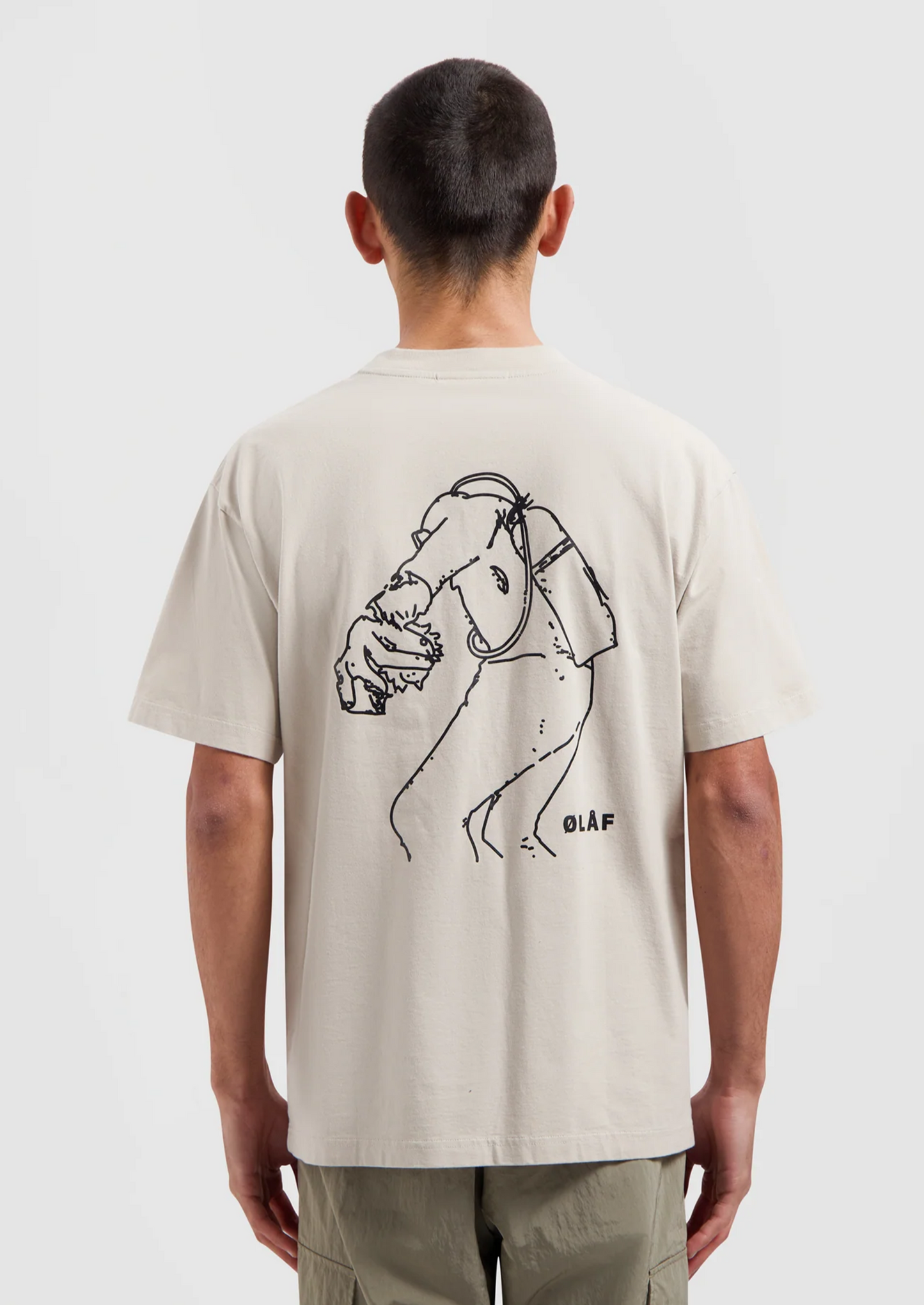 DIVER OUTLINE TEE CEMENT